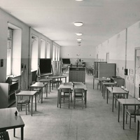 [Ambiente di lavoro - Scuola elementare “Cardinal Massaia”, Roma, anni Cinquanta] - Archivio ONM $$$491